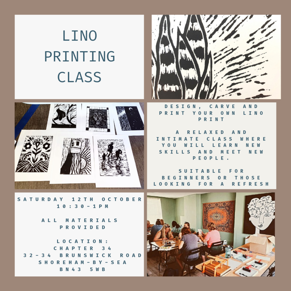 Lino Printing Class