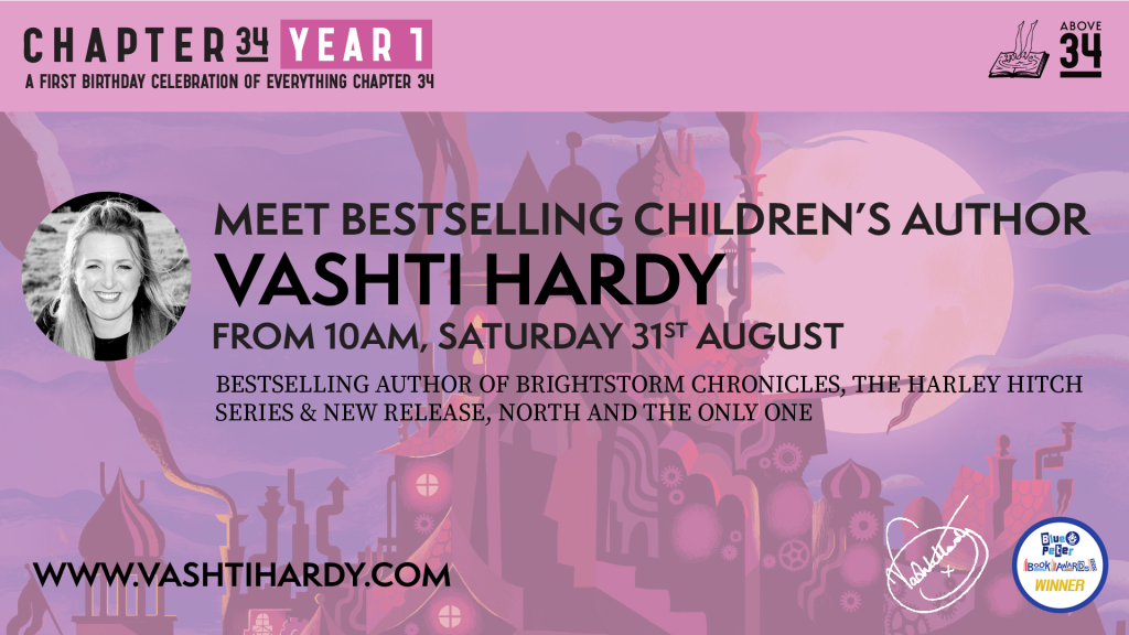 VASHTI HARDY - CHILDREN'S AUTHOR - YEAR ONE EVENT!