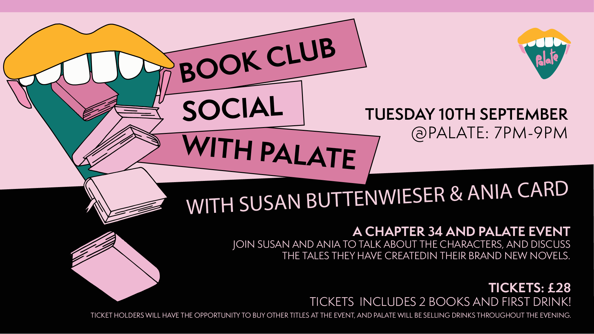 BOOK CLUB SOCIAL WITH PALATE - YEAR 1 EVENT!