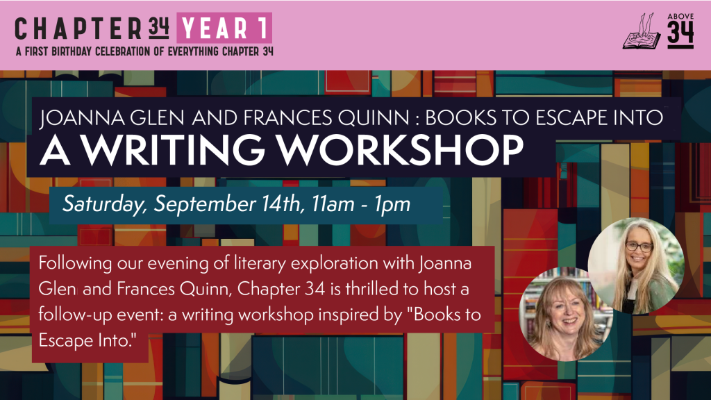 Book Festival - Chapter 34 - Joanna Glen and Frances Quinn