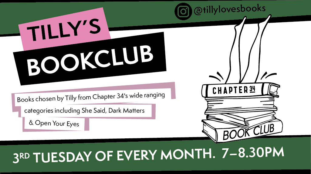 Tilly's Bookclub (3rd Tuesday)-16/09/2025