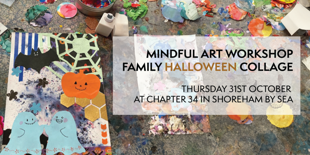 Mindful Art Workshop - Family Halloween Collage